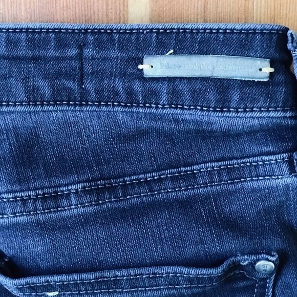 Anthropology Super script high rise skinny jeans - Picture 7 of 8